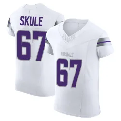 Men's Justin Skule Minnesota Vikings No.67 Elite Alternate Vapor F.U.S.E. Jersey - White