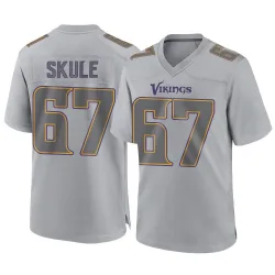 Men's Justin Skule Minnesota Vikings No.67 Game Atmosphere Fashion Jersey - Gray