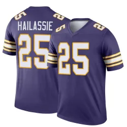Men's Kahlef Hailassie Minnesota Vikings No.25 Legend Classic Jersey - Purple