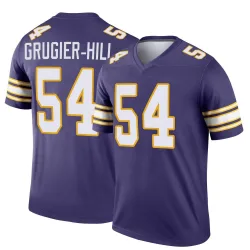 Men's Kamu Grugier-Hill Minnesota Vikings No.54 Legend Classic Jersey - Purple