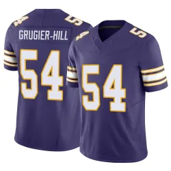 Men's Kamu Grugier-Hill Minnesota Vikings No.54 Limited Classic Vapor F.U.S.E. Jersey - Purple