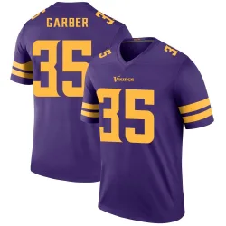 Men's Keenan Garber Minnesota Vikings No.35 Legend Color Rush Jersey - Purple