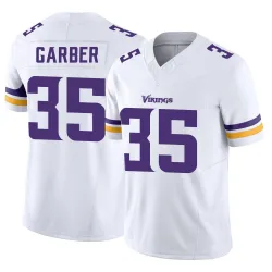 Men's Keenan Garber Minnesota Vikings No.35 Limited Vapor F.U.S.E. Jersey - White