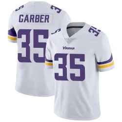 Men's Keenan Garber Minnesota Vikings No.35 Limited Vapor Untouchable Jersey - White