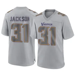 Men's Khyree Jackson Minnesota Vikings No.31 Game Atmosphere Fashion Jersey - Gray