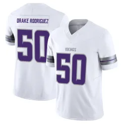 Men's Levi Drake Rodriguez Minnesota Vikings No.50 Limited Alternate Vapor F.U.S.E. Jersey - White