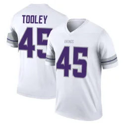 Men's Max Tooley Minnesota Vikings No.45 Legend Alternate Jersey - White