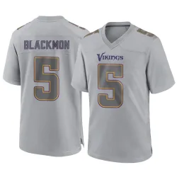Men's Mekhi Blackmon Minnesota Vikings No.5 Game Atmosphere Fashion Jersey - Gray