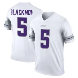 Men's Mekhi Blackmon Minnesota Vikings No.5 Legend Alternate Jersey - White