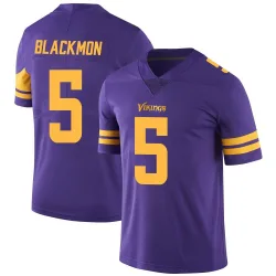 Men's Mekhi Blackmon Minnesota Vikings No.5 Limited Color Rush Jersey - Purple