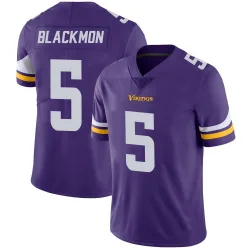 Men's Mekhi Blackmon Minnesota Vikings No.5 Limited Team Color Vapor Untouchable Jersey - Purple