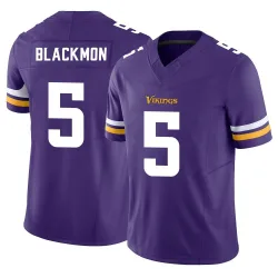 Men's Mekhi Blackmon Minnesota Vikings No.5 Limited Vapor F.U.S.E. Jersey - Purple