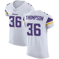 Men's NaJee Thompson Minnesota Vikings No.36 Elite Vapor Untouchable Jersey - White