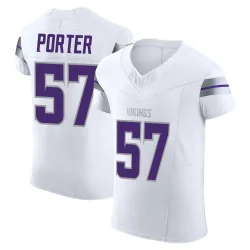 Men's Owen Porter Minnesota Vikings No.57 Elite Alternate Vapor F.U.S.E. Jersey - White