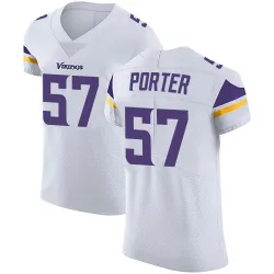 Men's Owen Porter Minnesota Vikings No.57 Elite Vapor Untouchable Jersey - White