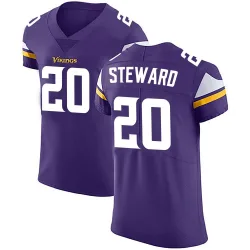 Men's Reddy Steward Minnesota Vikings No.20 Elite Team Color Vapor Untouchable Jersey - Purple