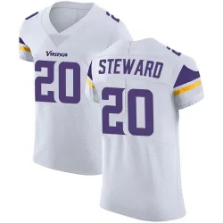 Men's Reddy Steward Minnesota Vikings No.20 Elite Vapor Untouchable Jersey - White