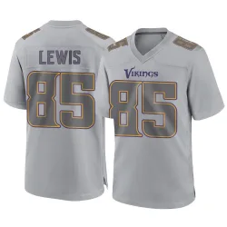 Men's Robert Lewis Minnesota Vikings No.85 Game Atmosphere Fashion Jersey - Gray
