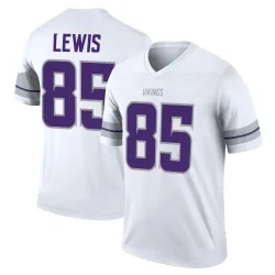 Men's Robert Lewis Minnesota Vikings No.85 Legend Alternate Jersey - White