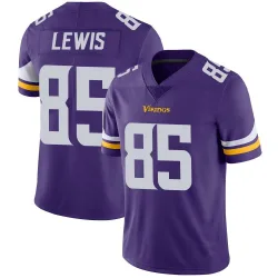 Men's Robert Lewis Minnesota Vikings No.85 Limited Team Color Vapor Untouchable Jersey - Purple