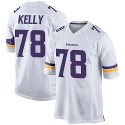 Men's Ryan Kelly Minnesota Vikings No.78 Game Jersey - White