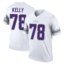 Men's Ryan Kelly Minnesota Vikings No.78 Legend Alternate Jersey - White