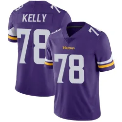 Men's Ryan Kelly Minnesota Vikings No.78 Limited Team Color Vapor Untouchable Jersey - Purple