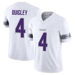 Men's Ryan Quigley Minnesota Vikings No.4 Limited Alternate Vapor F.U.S.E. Jersey - White