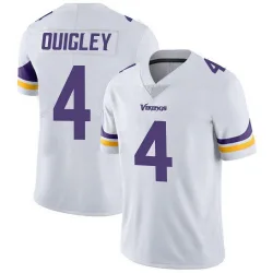 Men's Ryan Quigley Minnesota Vikings No.4 Limited Vapor Untouchable Jersey - White