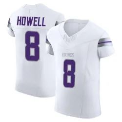 Men's Sam Howell Minnesota Vikings No.8 Elite Alternate Vapor F.U.S.E. Jersey - White