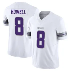 Men's Sam Howell Minnesota Vikings No.8 Limited Alternate Vapor F.U.S.E. Jersey - White