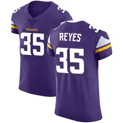 Men's Sammis Reyes Minnesota Vikings No.35 Elite Team Color Vapor Untouchable Jersey - Purple