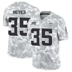 Men's Sammis Reyes Minnesota Vikings No.35 Limited 2024 Salute to Service Jersey - Arctic Camo