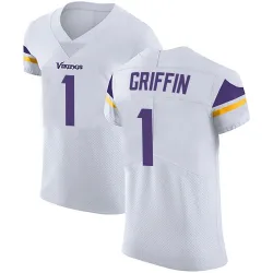 Men's Shaquill Griffin Minnesota Vikings No.1 Elite Vapor Untouchable Jersey - White