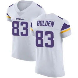 Men's Silas Bolden Minnesota Vikings No.83 Elite Vapor Untouchable Jersey - White