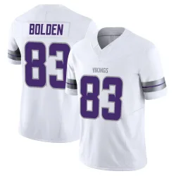 Men's Silas Bolden Minnesota Vikings No.83 Limited Alternate Vapor F.U.S.E. Jersey - White