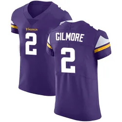 Men's Stephon Gilmore Minnesota Vikings No.2 Elite Team Color Vapor Untouchable Jersey - Purple