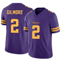 Men's Stephon Gilmore Minnesota Vikings No.2 Limited Alternate Vapor F.U.S.E. Jersey - Purple
