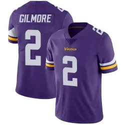Men's Stephon Gilmore Minnesota Vikings No.2 Limited Team Color Vapor Untouchable Jersey - Purple