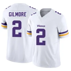 Men's Stephon Gilmore Minnesota Vikings No.2 Limited Vapor F.U.S.E. Jersey - White