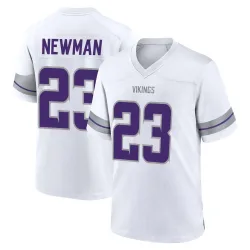Men's Terence Newman Minnesota Vikings No.23 Game Alternate Jersey - White
