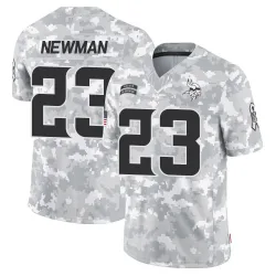 Men's Terence Newman Minnesota Vikings No.23 Limited 2024 Salute to Service Jersey - Arctic Camo