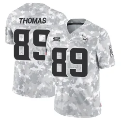 Men's Thayer Thomas Minnesota Vikings No.89 Limited 2024 Salute to Service Jersey - Arctic Camo