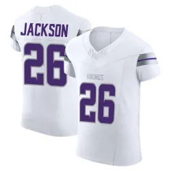 Men's Theo Jackson Minnesota Vikings No.26 Elite Alternate Vapor F.U.S.E. Jersey - White