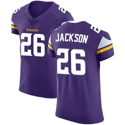 Men's Theo Jackson Minnesota Vikings No.26 Elite Team Color Vapor Untouchable Jersey - Purple