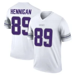 Men's Thomas Hennigan Minnesota Vikings No.89 Legend Alternate Jersey - White