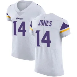 Men's Tim Jones Minnesota Vikings No.14 Elite Vapor Untouchable Jersey - White