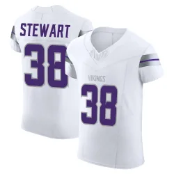 Men's Tre Stewart Minnesota Vikings No.38 Elite Alternate Vapor F.U.S.E. Jersey - White