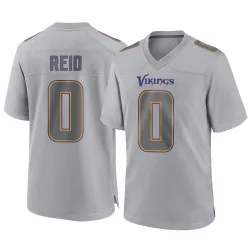 Men's Trevor Reid Minnesota Vikings No.0 Game Atmosphere Fashion Jersey - Gray