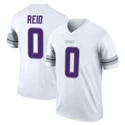 Men's Trevor Reid Minnesota Vikings No.0 Legend Alternate Jersey - White